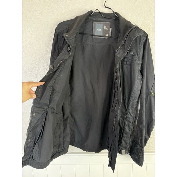 G-Star Raw Artic Shirt Overshirt Light Jacket Mens Sz Lg Black Military Utility - Picture 5 of 16